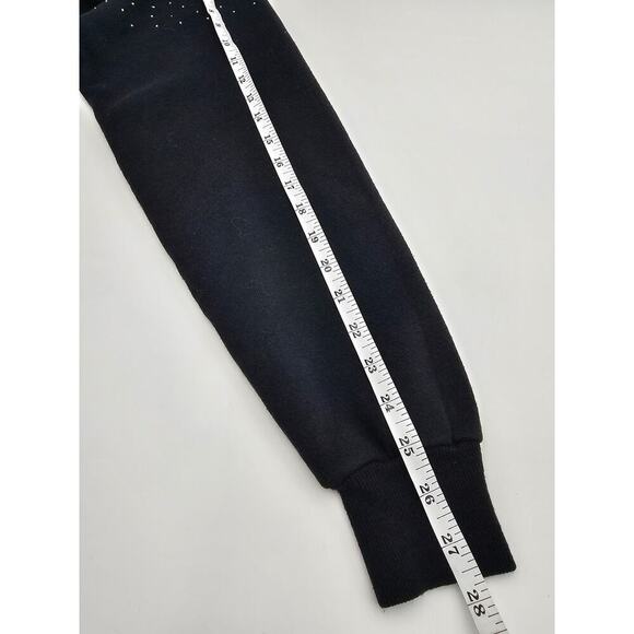 Vintage Handmade Women's XL Pannill Black Snowman Crewneck Holiday Sweater - Picture 7 of 11